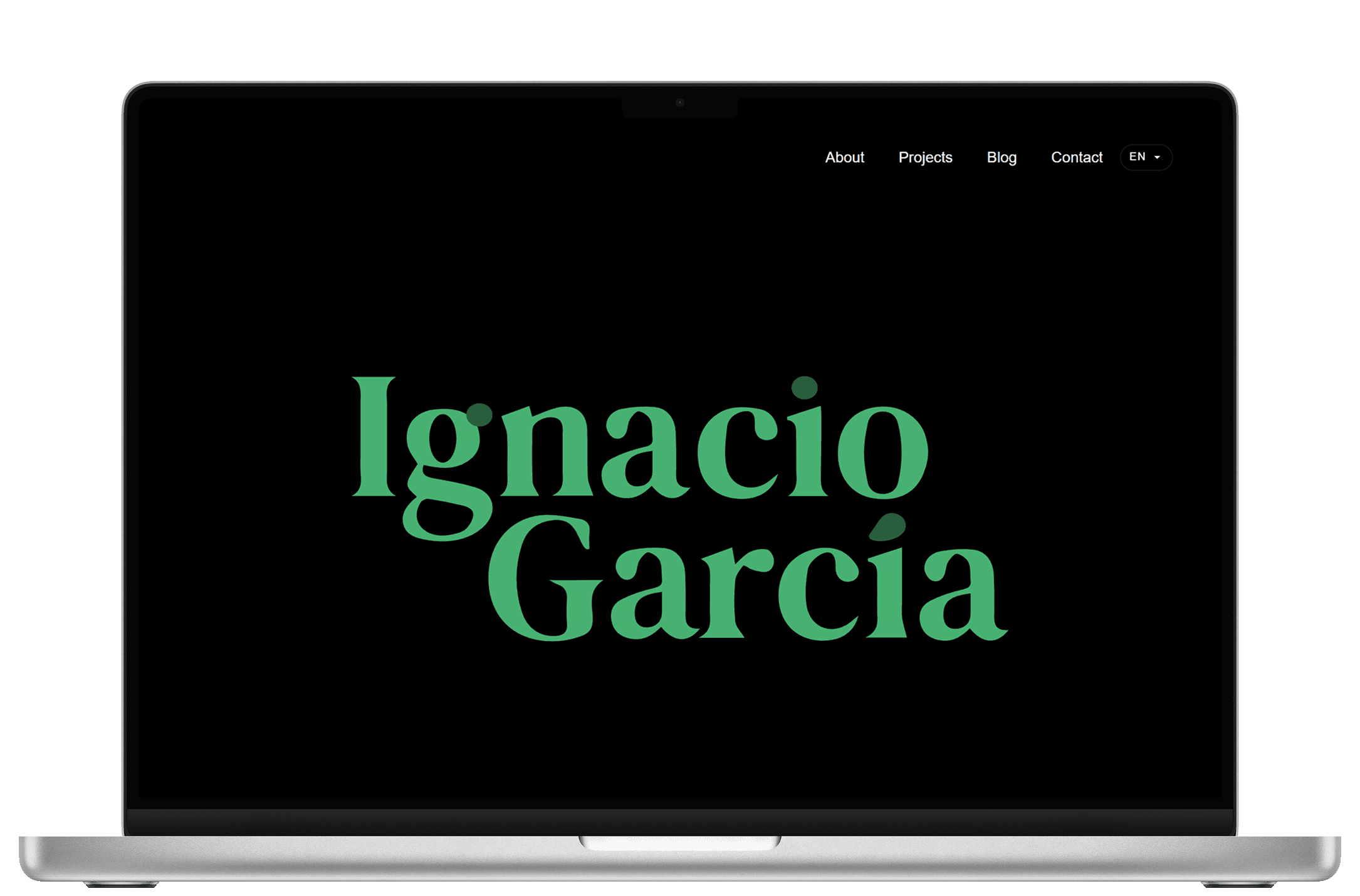 Ignacio García project screenshot 1 showing product design work