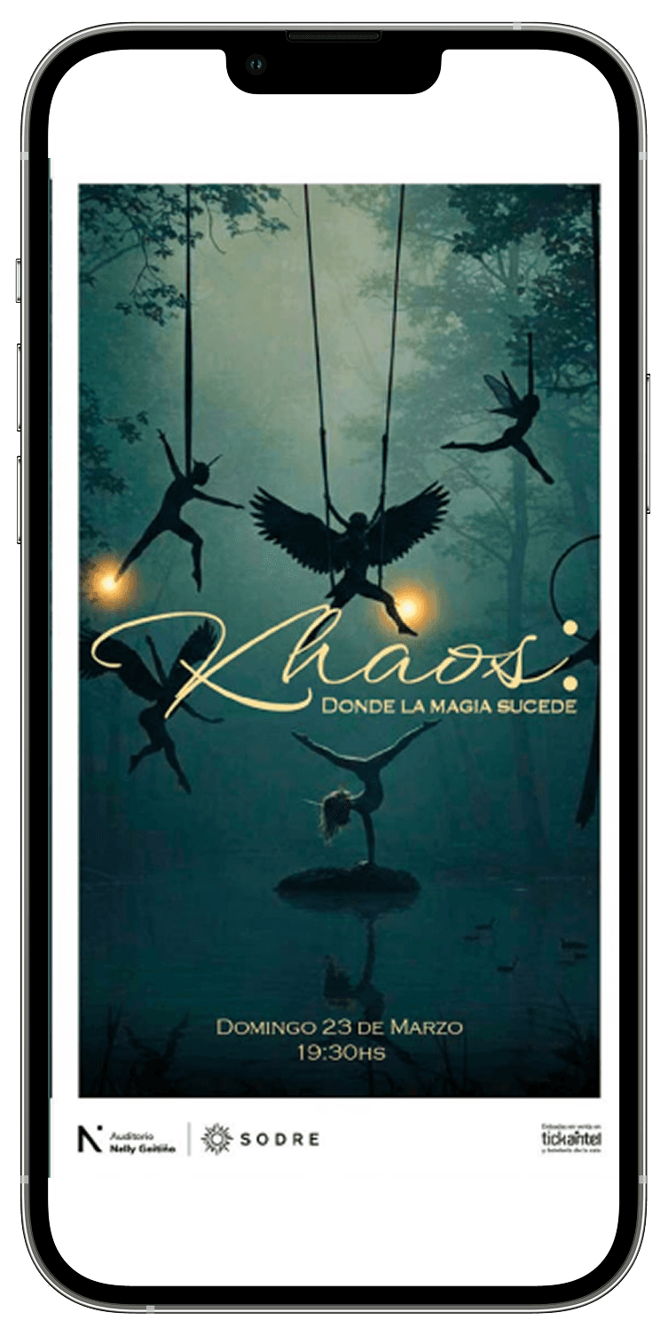 Khaos project screenshot 1 showing branding work